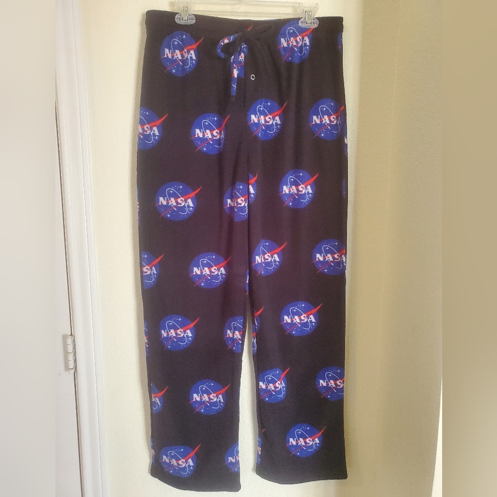 Plushie NASA Logo Dorm Pajama Pants By Bioworld